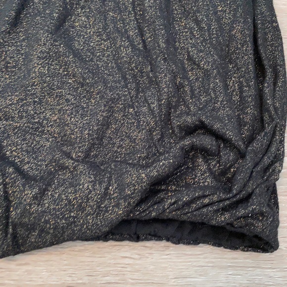 ❤️ Symmetry Black Gold Shimmer Dress. NWOT - Picture 2 of 8